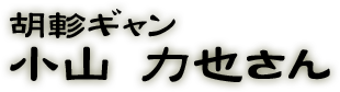 胡軫ギャン役：小山　力也さん