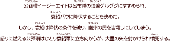 第三十四話「黄昏、易京楼」